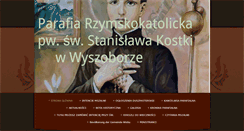 Desktop Screenshot of parafiawyszobor.com